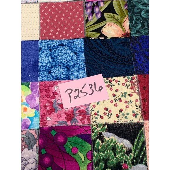 126 Precut 2" Cotton Fabric Squares Assorted Floral Prints Quilting Sewing Craft - Picture 5 of 5